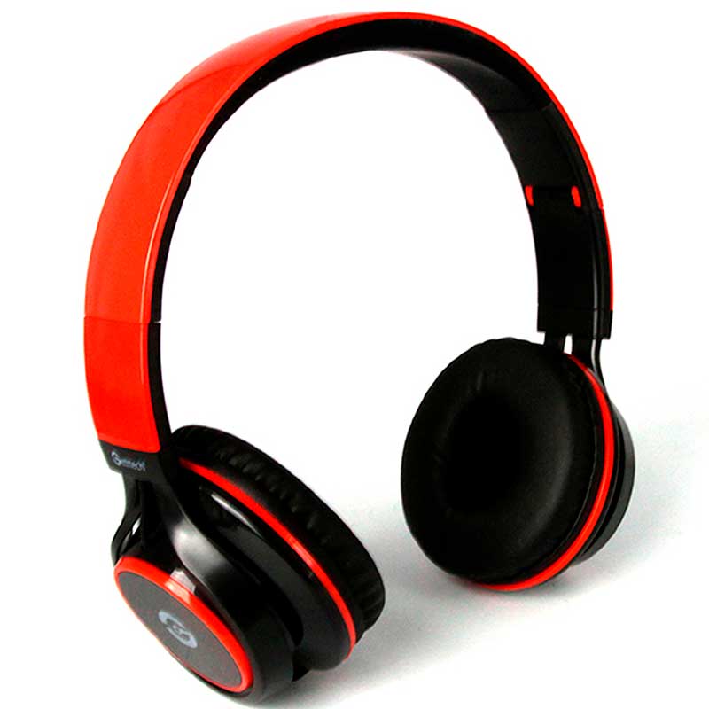 Diadema Headset GATTTECH GH-3100R Sonory c/Microfono 3.5mm Rojo 