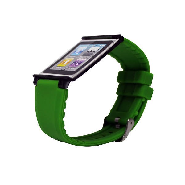 Correa Iwatchz Apple para iPod Nano 6g color verde modelo CLRCHIR22G2GR