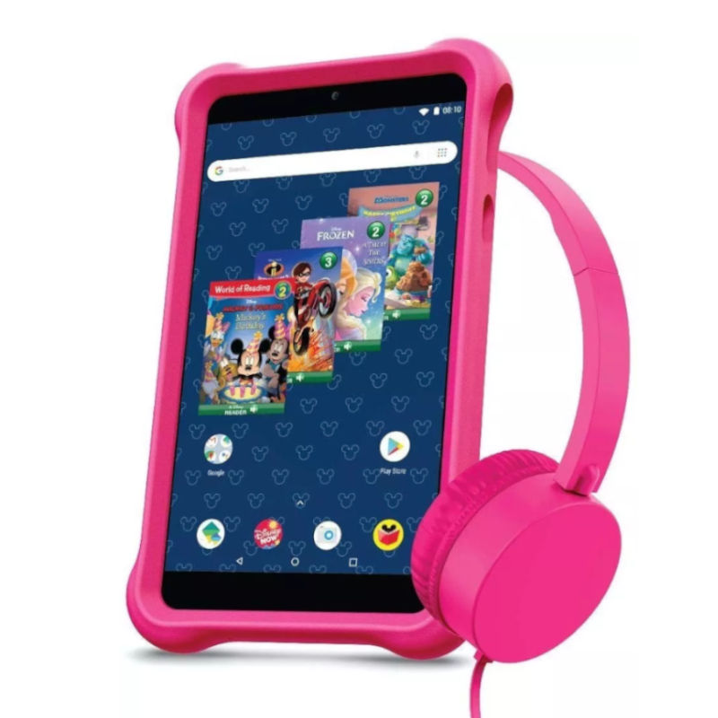 Tablet Disney Kids 7'' Smartab Family Edition Con Audifonos Rosa