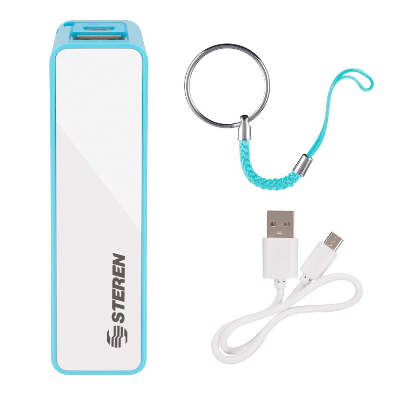 Power Bank Batería Para Smartphones 2000 Mah Steren Mov-102