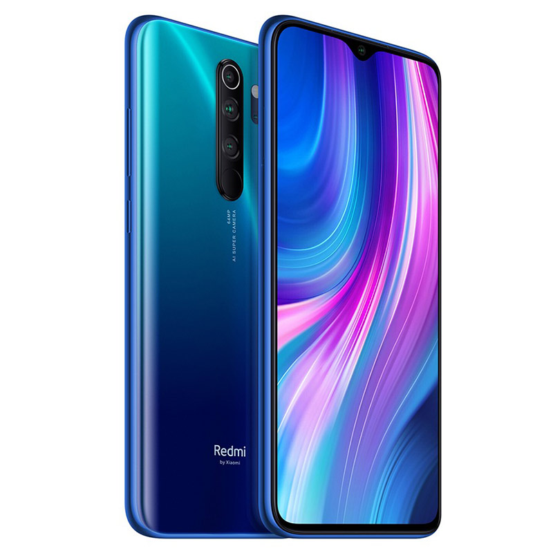 Celular Xiaomi Redmi Note 8 PRO Ocean 6GB RAM 128GB ROM US Azul