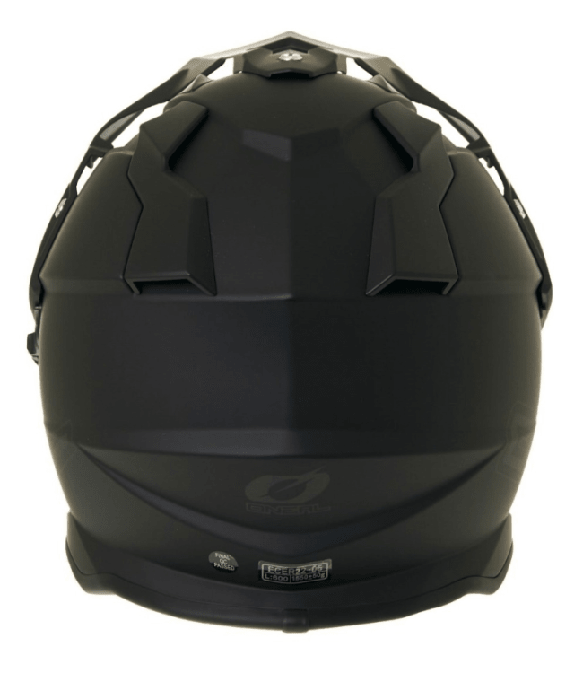 CASCO ONEAL SIERRA 2 FLAT NEGRO MATE DOBLE PROPOSITO 