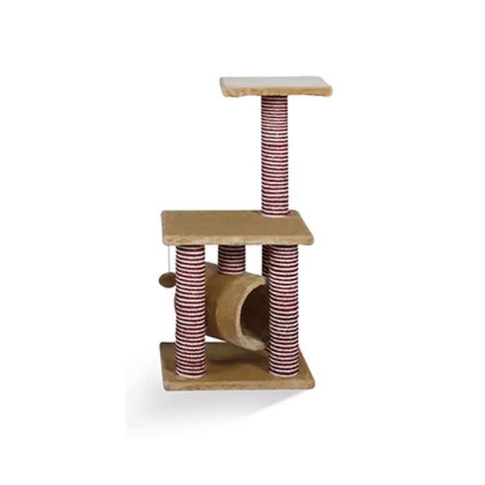 Mueble Para Gato Con Tunel 85 Cm Fancy Pets