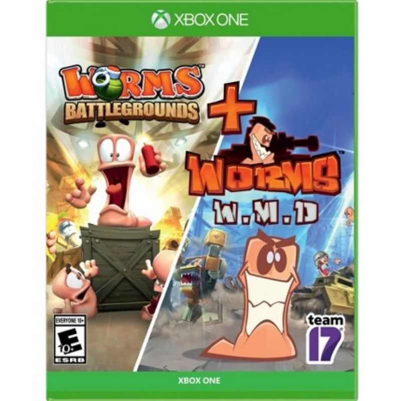  Worms Battlegrounds + Worms W.M.D Xbox One 