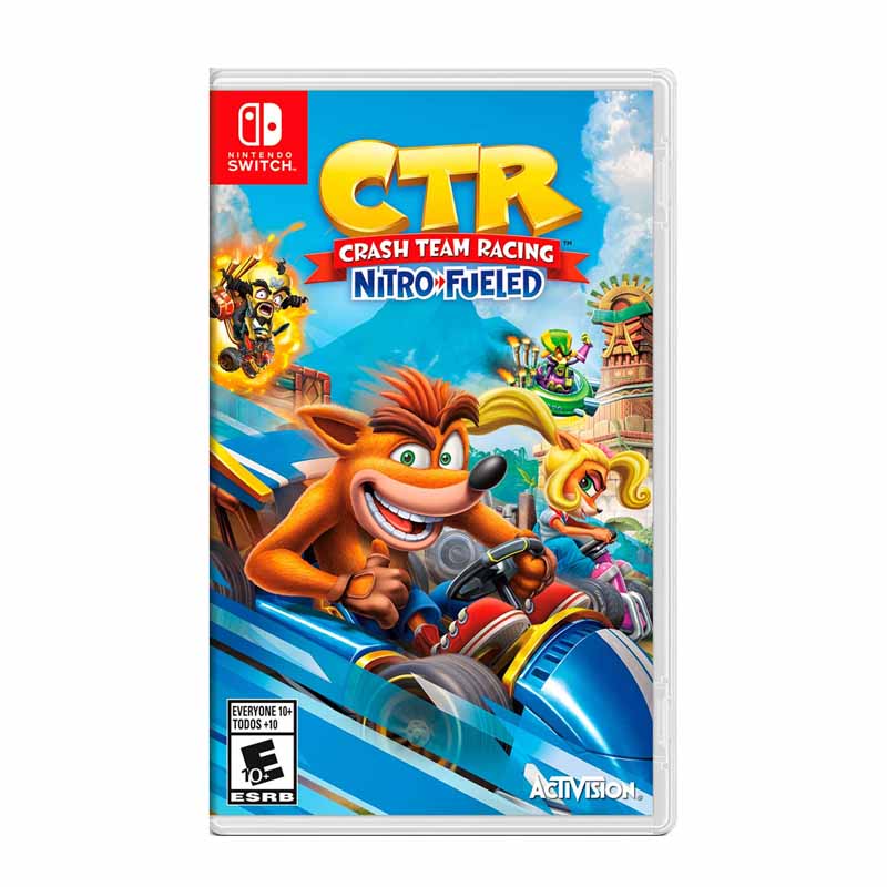 Nintendo Switch Juego Crash Team Racing Nitro-Fueled