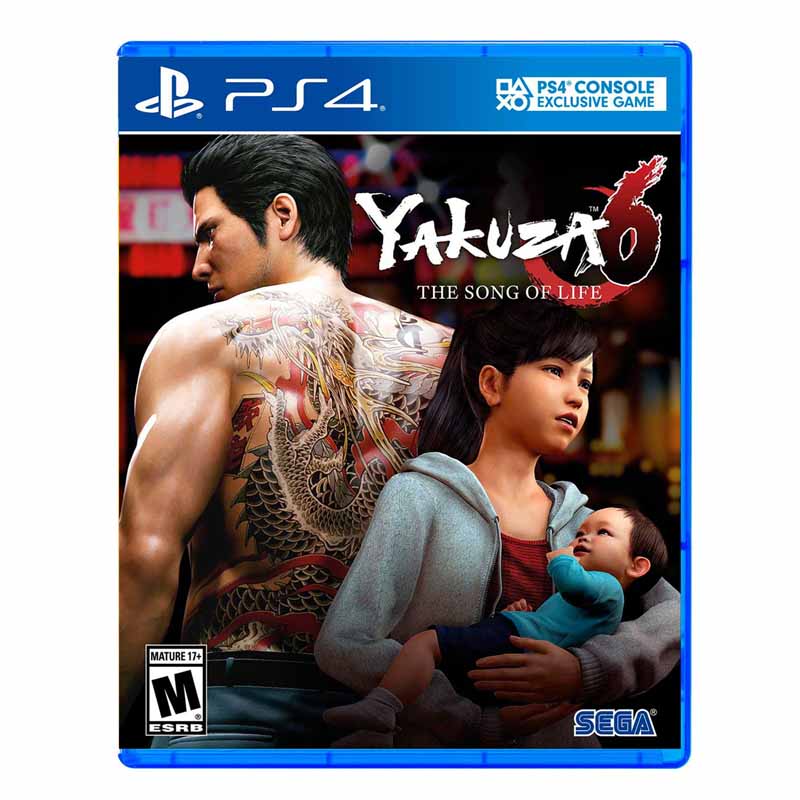 Ps4 Juego Yakuza 6 The Song Of Life Compatible Con Playstation 4