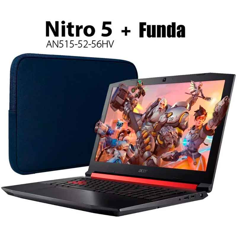 Laptop Gamer ACER NITRO 5 15.6 NVIDIA GeForce GTX 1050 core i5 
