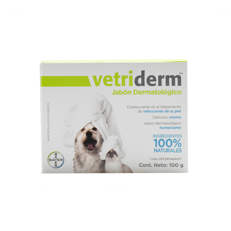 Vetriderm Jabón 100 Gr Bayer