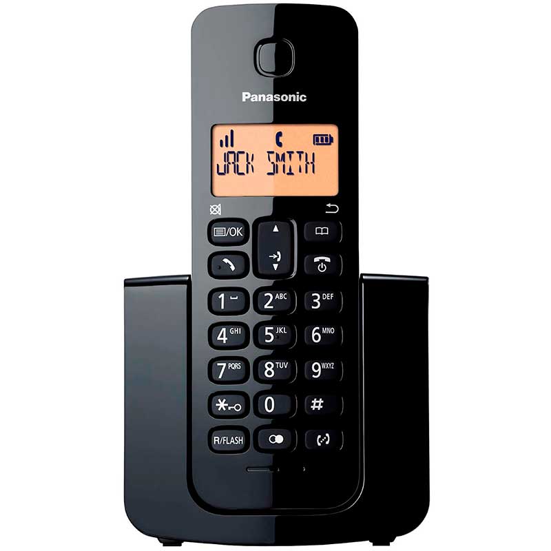 Teléfono Inalámbrico Digital Panasonic KX-TGB110MEB DECT 6.0 Negro 