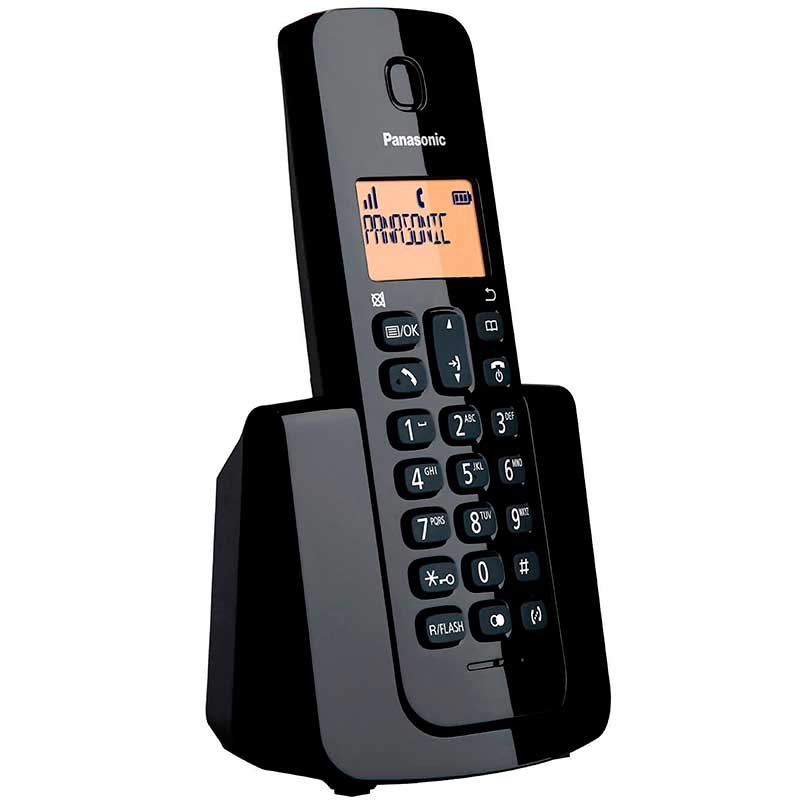Teléfono Inalámbrico Digital Panasonic KX-TGB110MEB DECT 6.0 Negro 