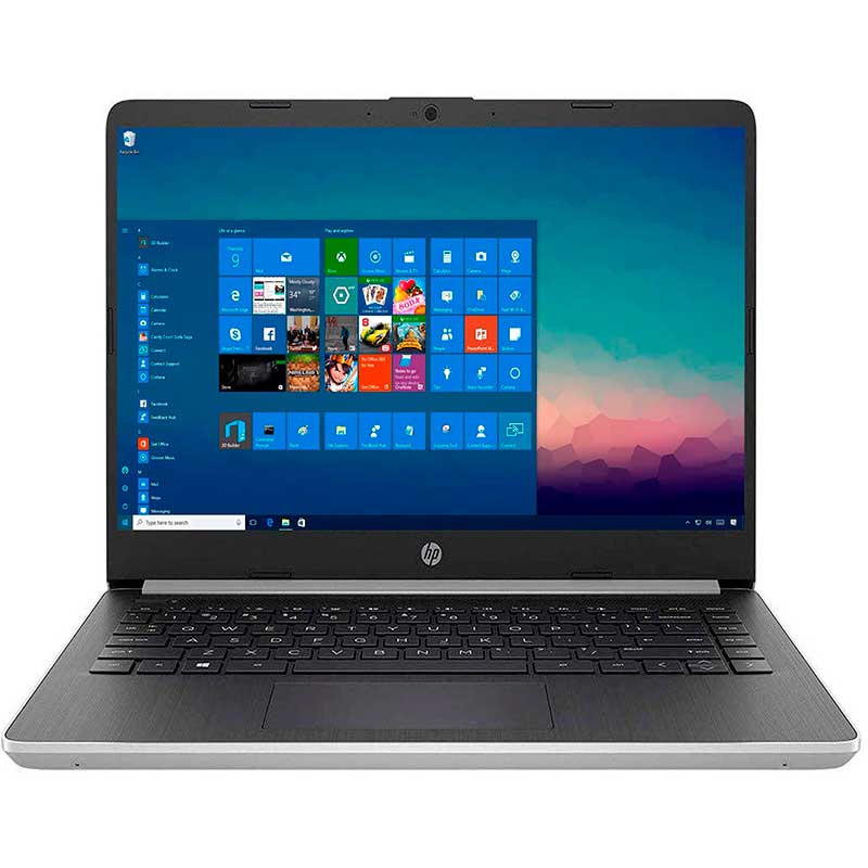 Laptop Hp Intel Core I5 1035g4 4gb Ssd 128gb Pantalla 14 Wifi Bluetooth Plata 