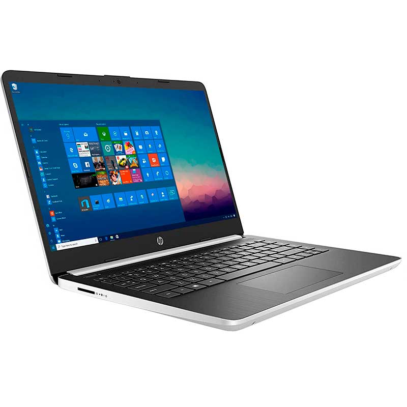 Laptop Hp Intel Core I5 1035g4 4gb Ssd 128gb Pantalla 14 Wifi Bluetooth Plata 