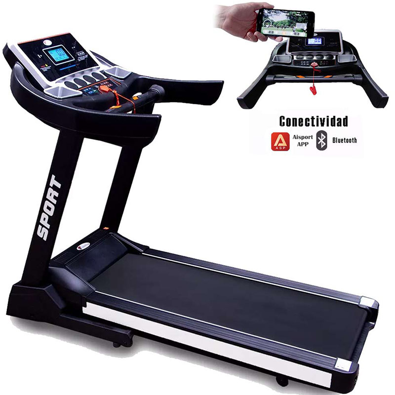 Caminadora 3 Hp Electrica Inclinacion Automatica 140Kg 3 Niveles Pantalla Lcd Ahorra Energia Centurfit