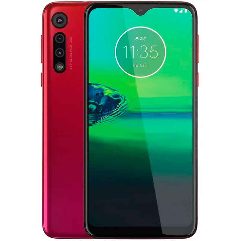 Celular MOTOROLA MOTO G8 Play 2GB 32GB Triple Camara Android 9 Pie Rojo 