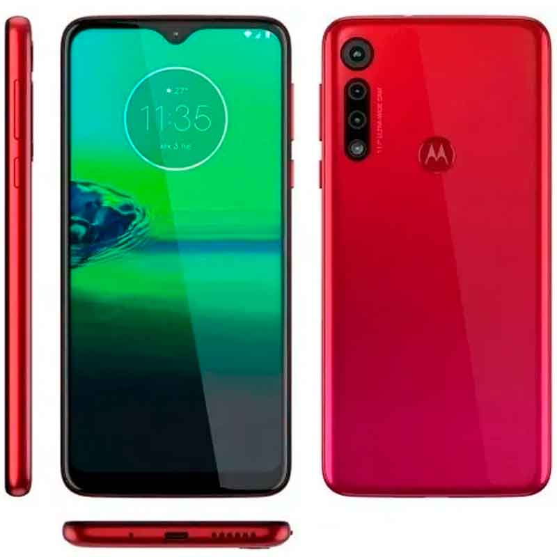 Celular MOTOROLA MOTO G8 Play 2GB 32GB Triple Camara Android 9 Pie Rojo 