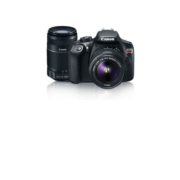 Cámara Canon EOS Rebel T6 con 2 Lentes (EF-S 18-55mm + EF 75-300mm)