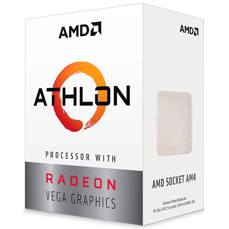 Procesador AMD ATHLON 3000G 3.5GHz Dual Core AM4 YD3000C6FHBOX 