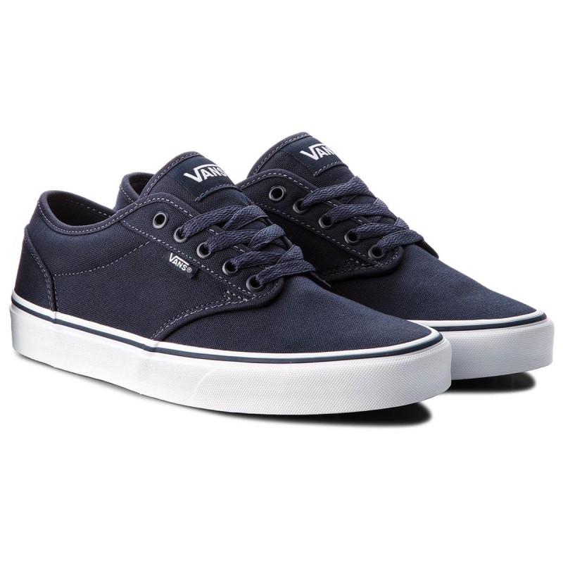 Tenis Vans Atwood Canvas Navy/White Caballero Originales VN000KC44K1