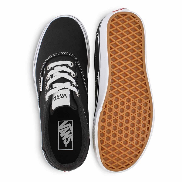 Tenis Vans Doheny Canvas Black/White Dama Original VN0A3MVZ187
