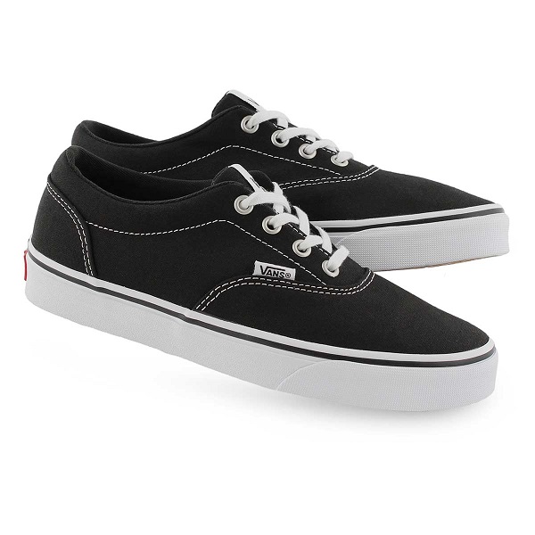 Tenis Vans Doheny Canvas Black/White Dama Original VN0A3MVZ187
