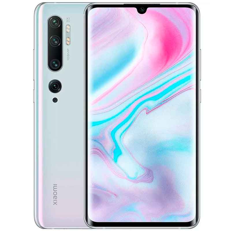 Celular XIAOMI MI NOTE 10 6GB 128GB Dual Sim Android 9 Pie White 