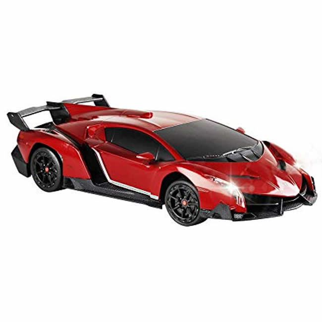 Lamborghini Veneno Control Remoto Escala 1:24 Rojo 