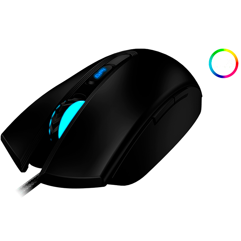 Mouse Gamer THUNDER X3 TM25 HEX RGB 4000DPI Ergonomico 