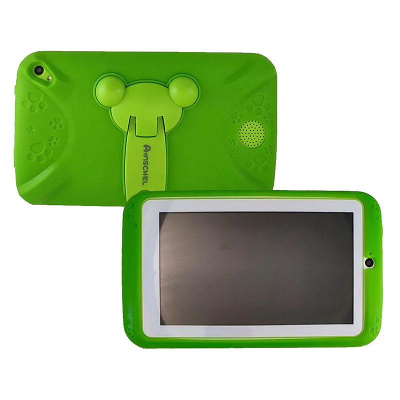 Tablet Android 4.4 para NiÃ±os 8Gb Ram 1Gb 7 pulg Amschel K88 Verde.