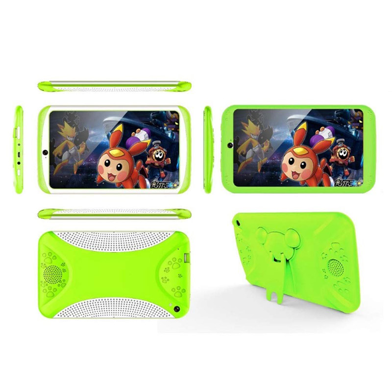Tablet Android 4.4 para NiÃ±os 8Gb Ram 1Gb 7 pulg Amschel K88 Verde.