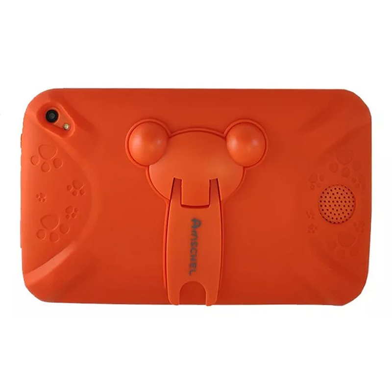 Tablet Android 4.4 para Niños 8Gb Ram 1Gb 7 pulg Amschel K88 Naranja.