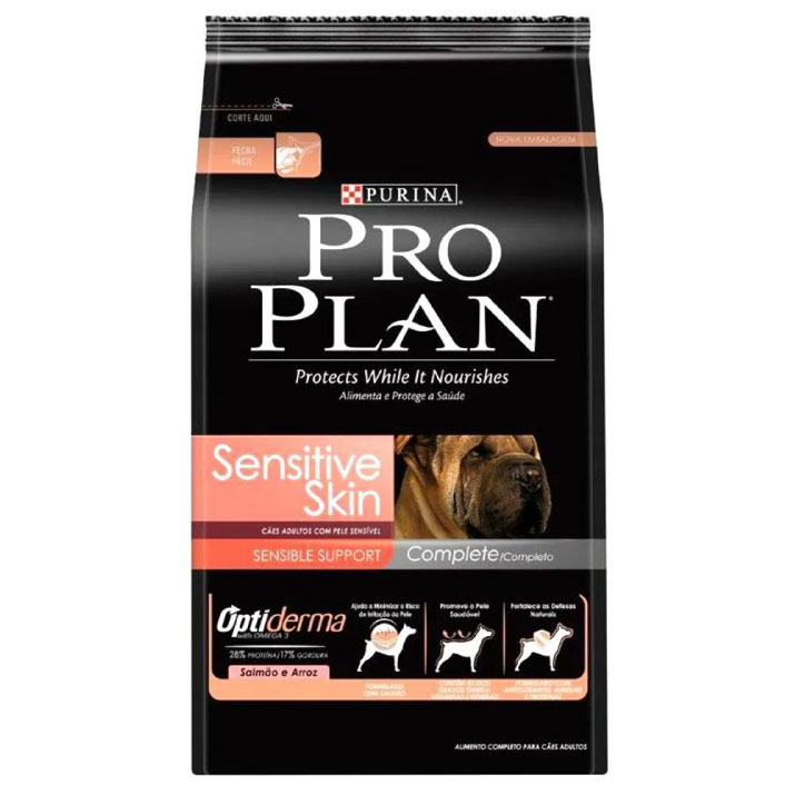 Proplan Sensitive Skin Adulto Salmón 3 Kg - Alimento Purina Perro