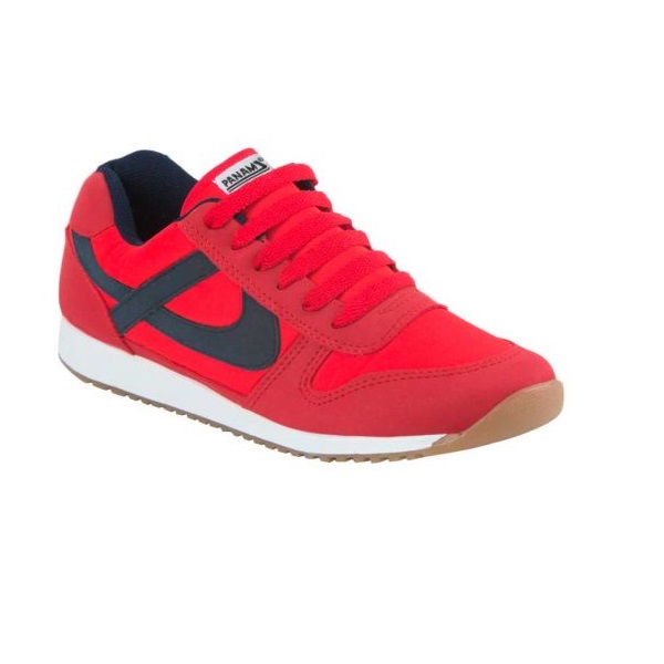 tenis panam rojos para hombre