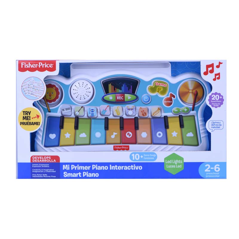Mi Primer Piano Interactivo Fisher Price