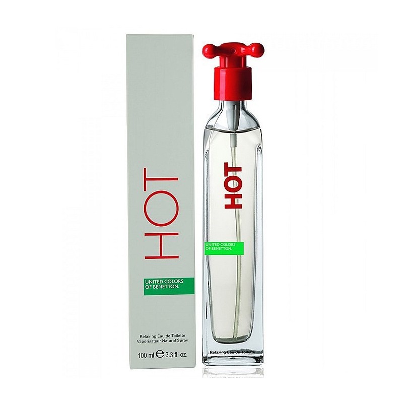 Perfume Hot Para Mujer de Benetton Eau de Toilette 100ml