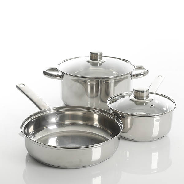 Camping Cookset bajo 22 acero 8 pc
