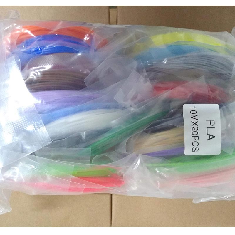 Filamento PLA Para Pluma 3d 20 Colores = 100 Metros