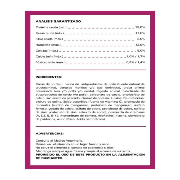 Alimento para Perro Exceed Adulto 8 kg