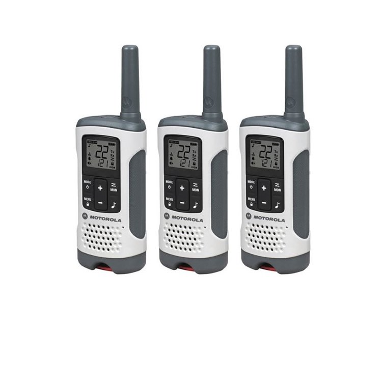 3 Radios Motorola 2 Vias Talkabout Mod. 5037AD3
