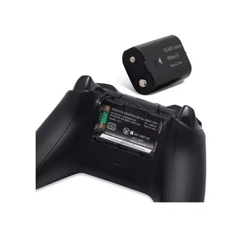 Xbox One / S / X Cargador Kit Carga Y Juega Dual (USB Negro)