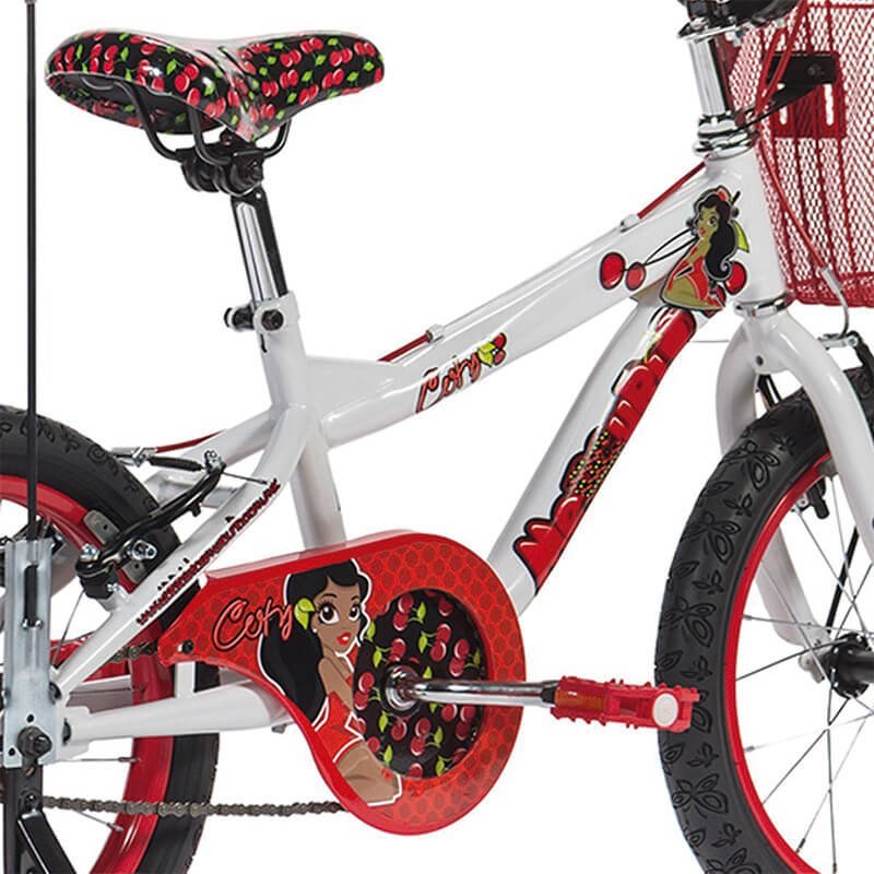 Bicicleta Mercurio Para Niños Rodada 16 Modelo Cuty Rojo