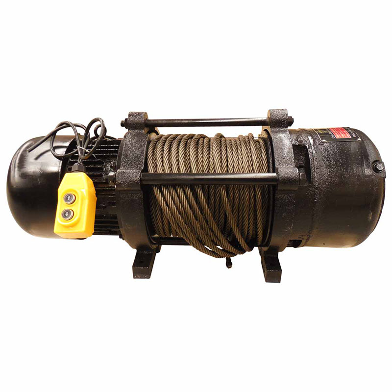 Polipasto Electrico 1000-2000Kg Cable 60M 380V Construccion