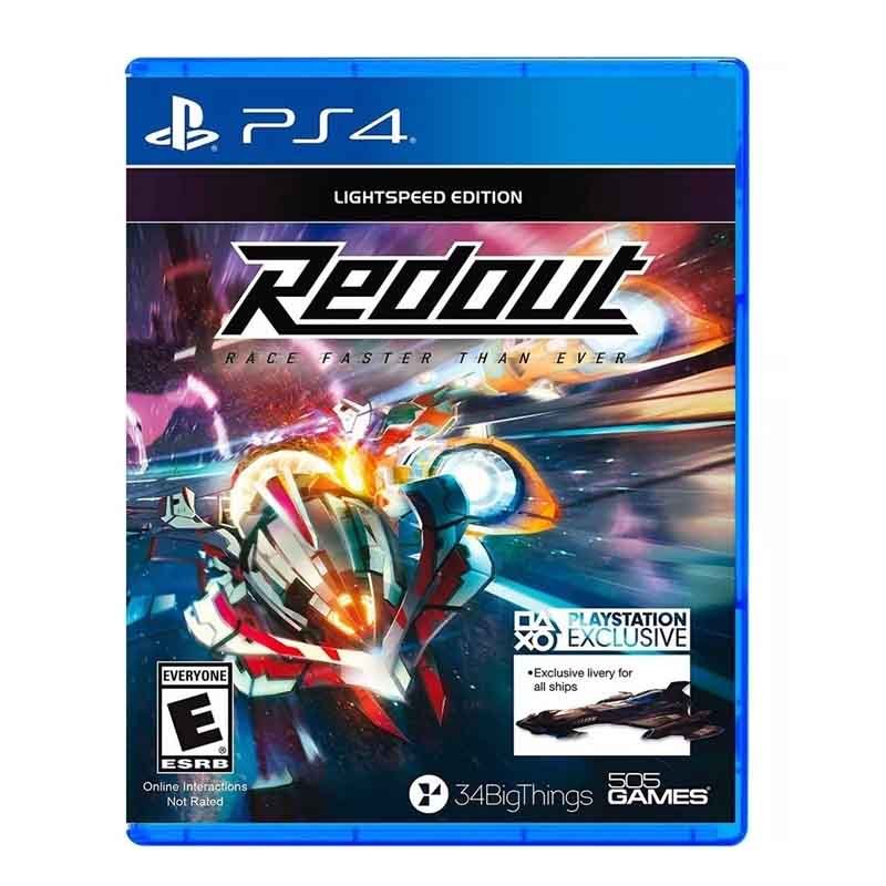 Ps4 Juego Redout Race Faster Than Ever Lightspeed Edition