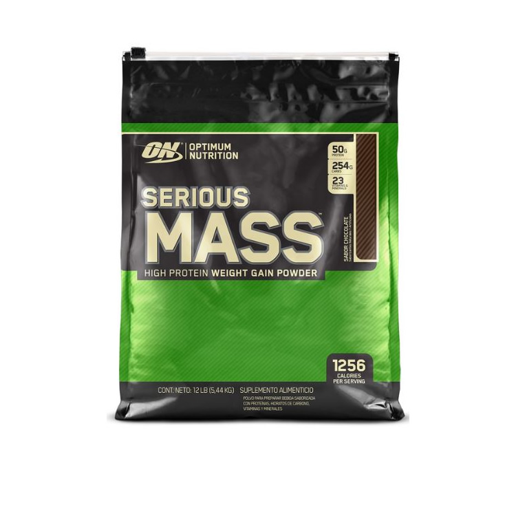 On Serious Mass Proteína en Polvo Sabor Chocolate, 5.44 kg CST
