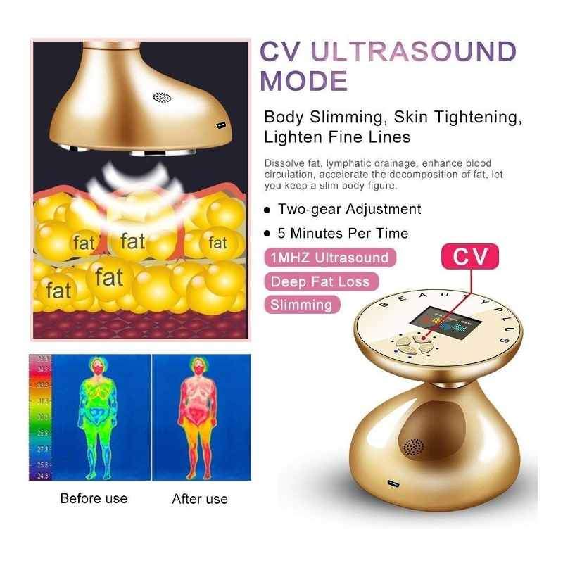 Cavitador Ultrasonido Rf Adelgazar Antiedad Anticelulitis