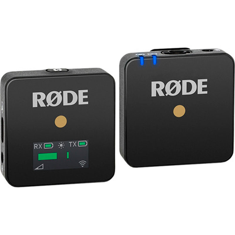 RODE WIRELESS GO KIT SISTEMA DE MICRÓFONO INALÁMBRICO COMPACTO OMNI LAVALIER (2.4 GHZ)