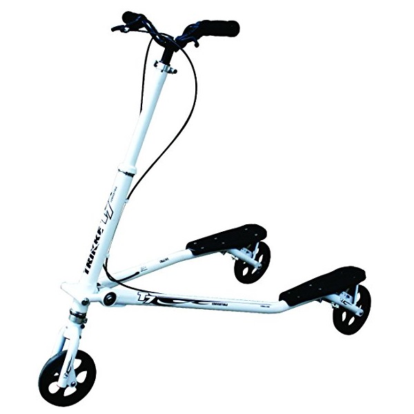 Patines Patineta Trikke T7 Cf Para Adultos Blanco Con Negro