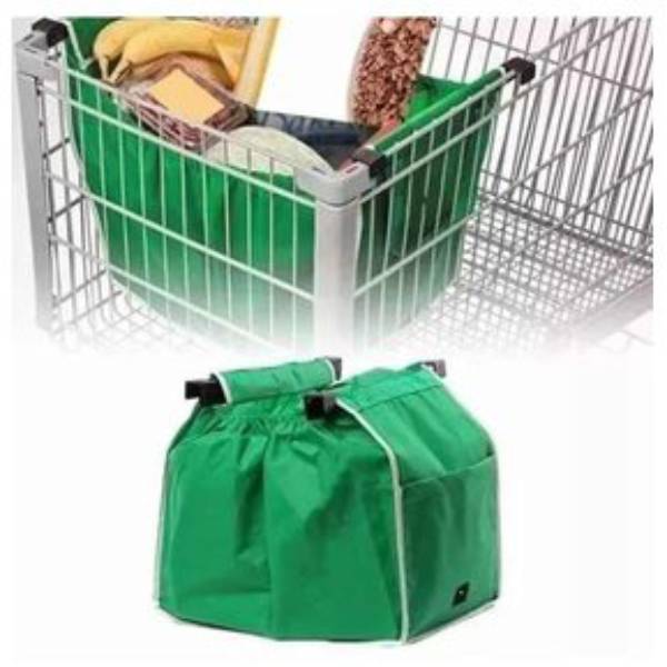 Bolsa Ecologica Practica Para Carrito De Supermercado Super
