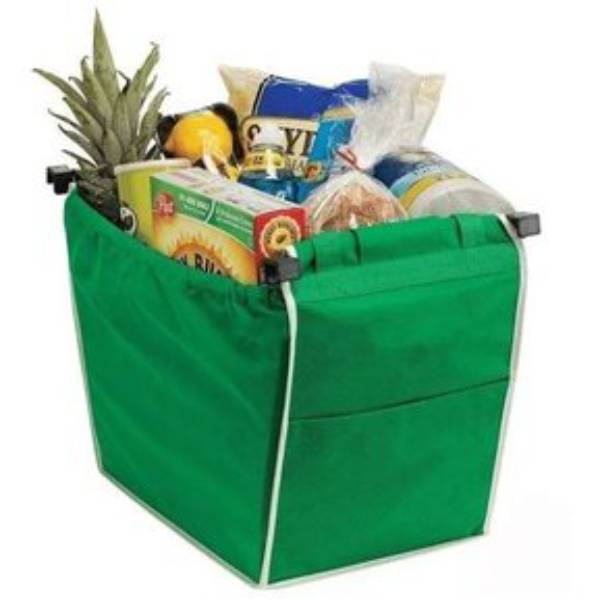 Bolsa Ecologica Practica Para Carrito De Supermercado Super