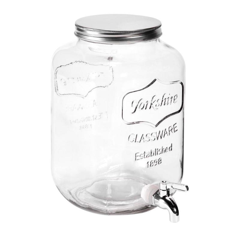 2 Dispensadores de Bebidas y Agua 8Lt DrinkLab