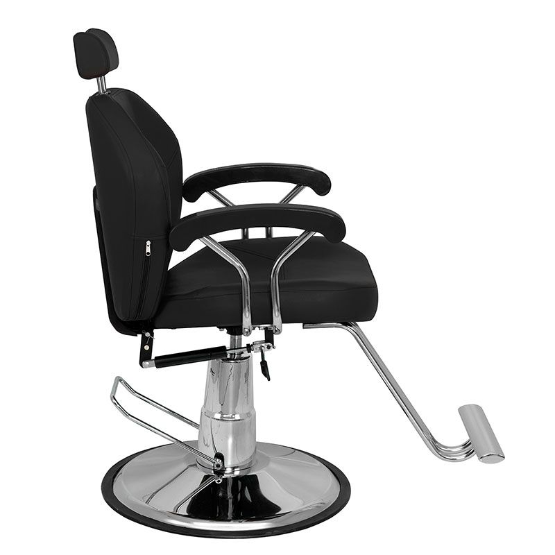 Silla Barberia Hidraulica Reclinable Peluqueria Estetica -Negro